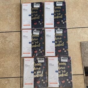 6x Sunee 2026 Floral Planner